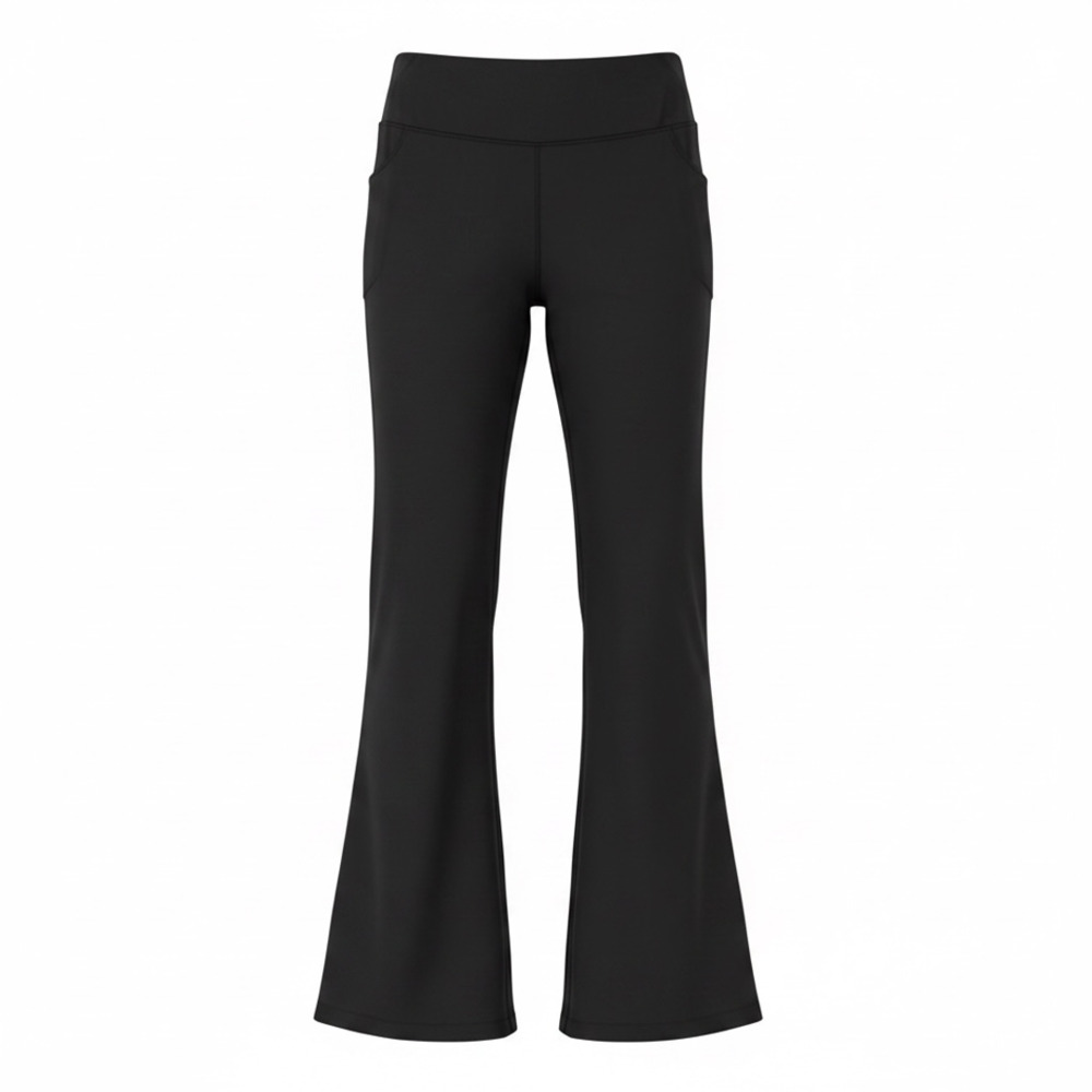 Jockey Ladies' Yoga Premium Pocket Pants, Graphite Black/Gray, Size: M